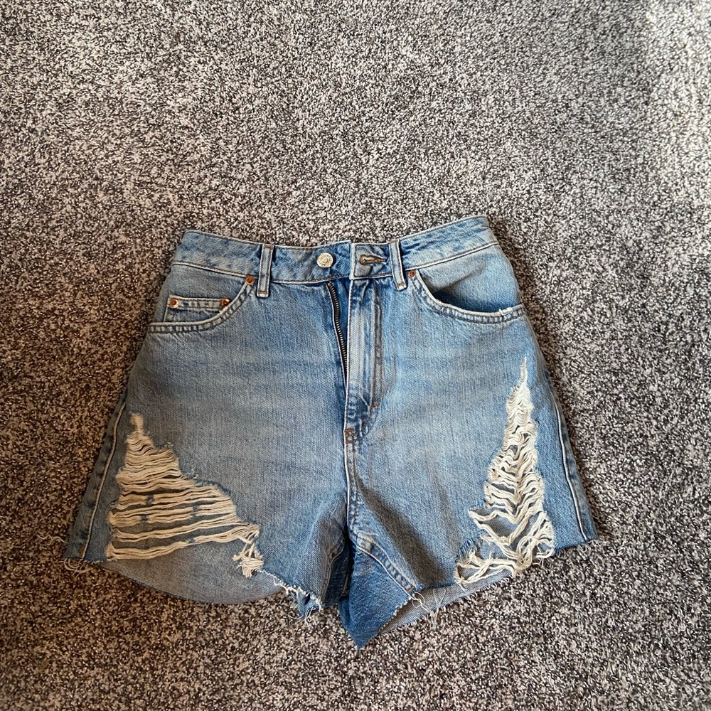 Topshop denim shorts